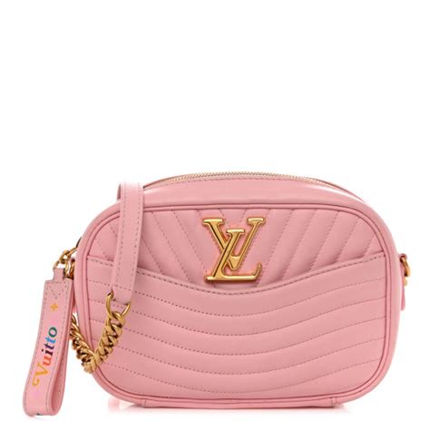 lv new wave pink|LOUIS VUITTON Calfskin New Wave Camera Bag Smoothie .